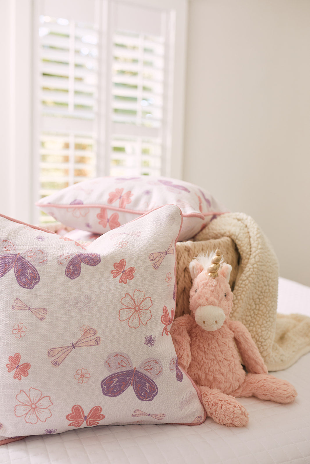 Kids Collection Butterfly Pillow Sewing Down South