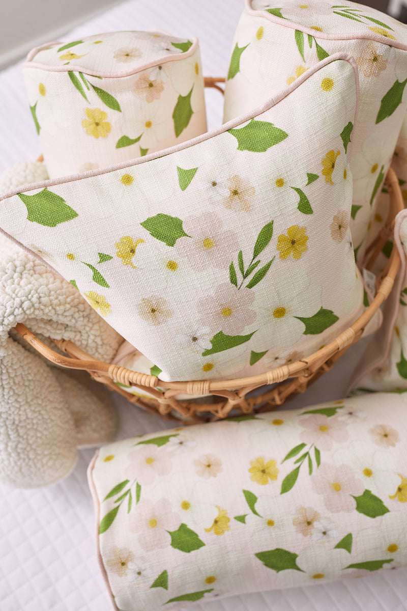 Patterned bolster pillow online case