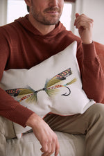 Fly Fish Lumbar Pillow