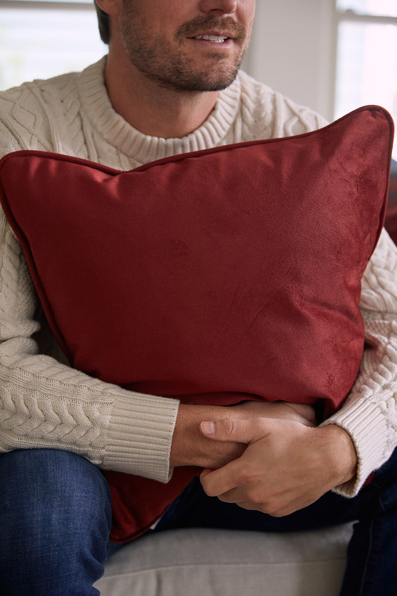 The Velvet Collection: Wine Pillow