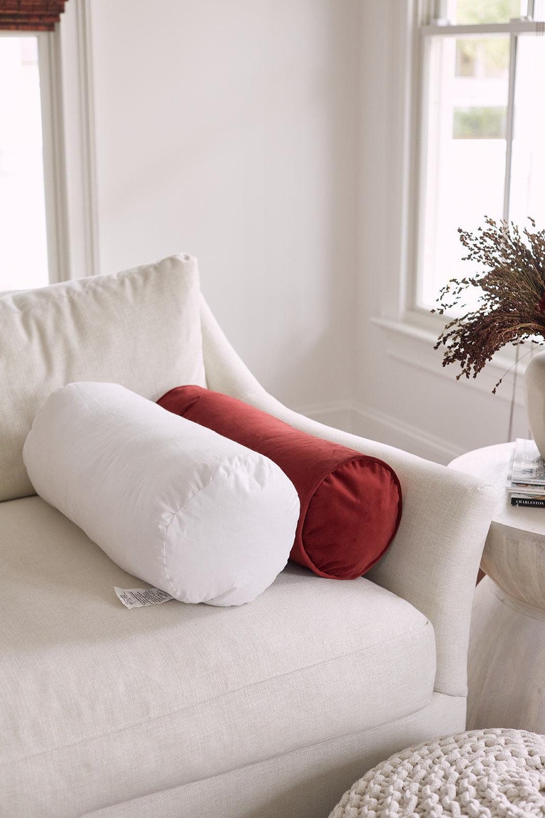 Down bolster pillow cheap