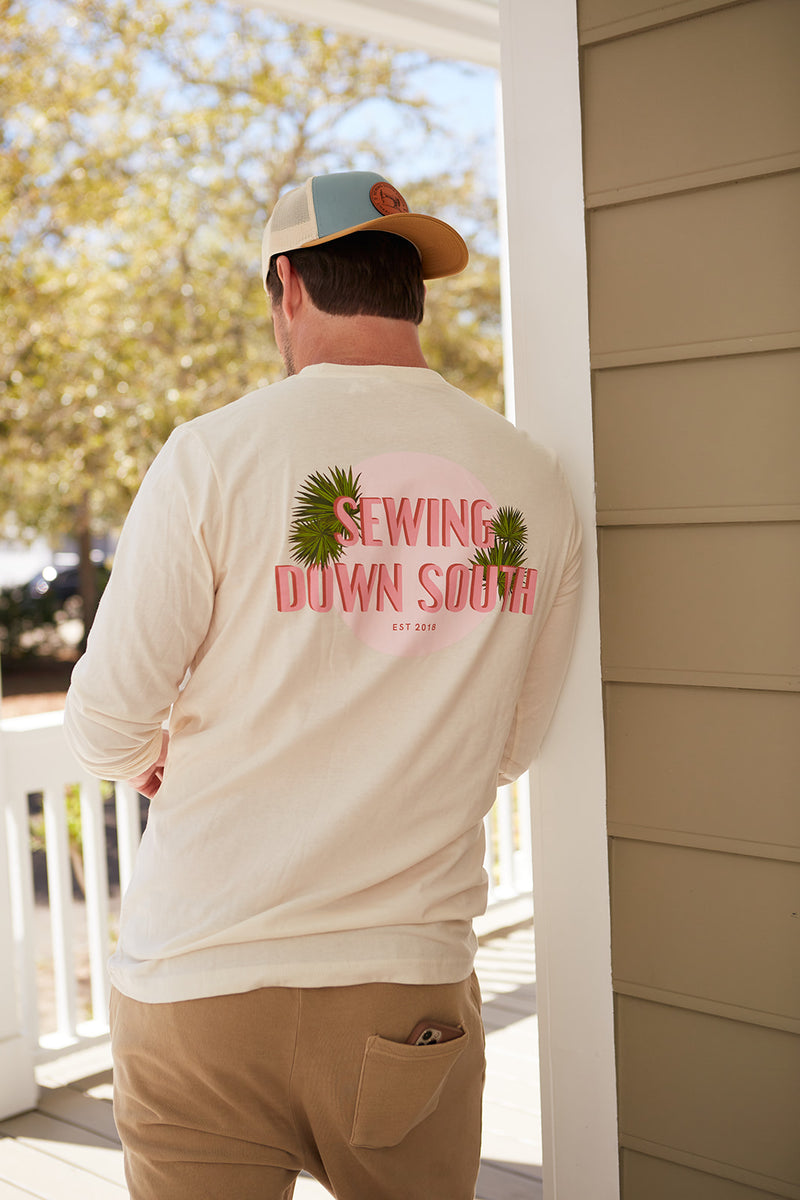 Sewing Down South Palmetto Long Sleeve Tee
