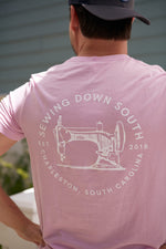 Sewing Down South Logo Tee, Rainbow Row Colors