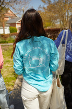 Sewing Down South Long-Sleeve Logo Tee, Rainbow Row Colors