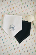 Navy and White