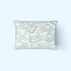 Pastel Crab Craze Outdoor Lumbar Pillow